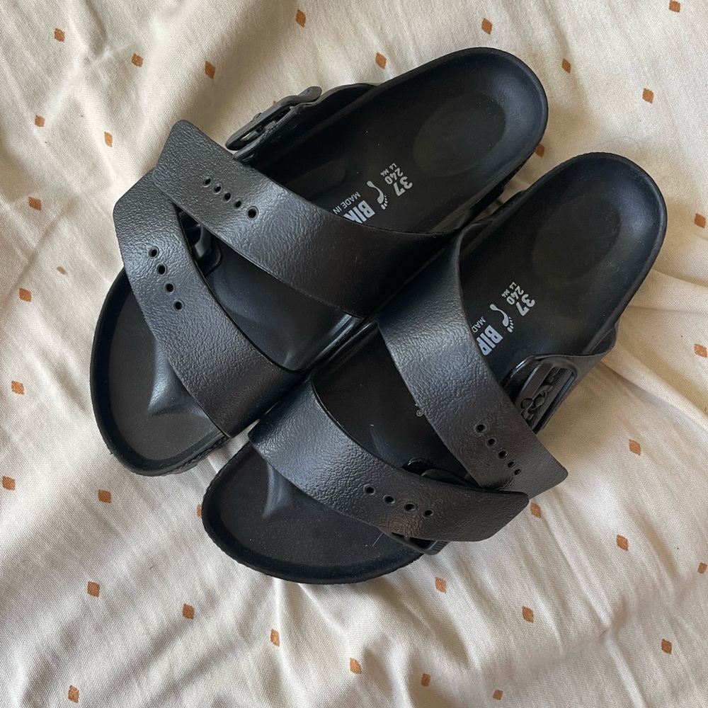 Brand New rubber Birkenstocks